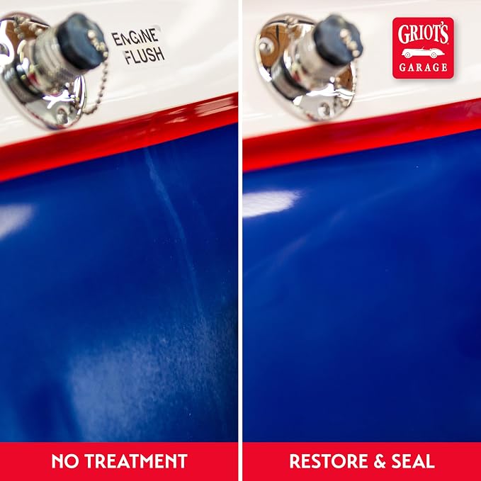 Griot's Garage Restore and Seal, Auto Detailing and Polishing for RVs, Campers, Boats, ATVs, Motorcycles, Works on Paint, Chrome, Steel and More, 10826, 16oz