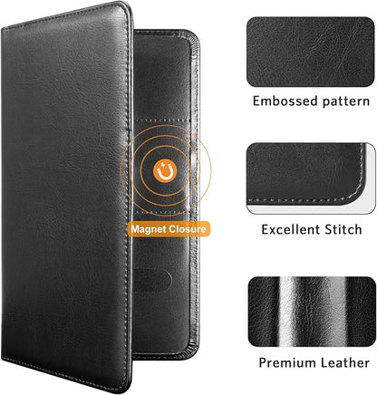 CoBak Car Registration and Insurance Holder - Vehicle Glove Box Car Organizer,Auto Truck Comparment Accessories Case with Magnetic Closure for Driver License,Cards