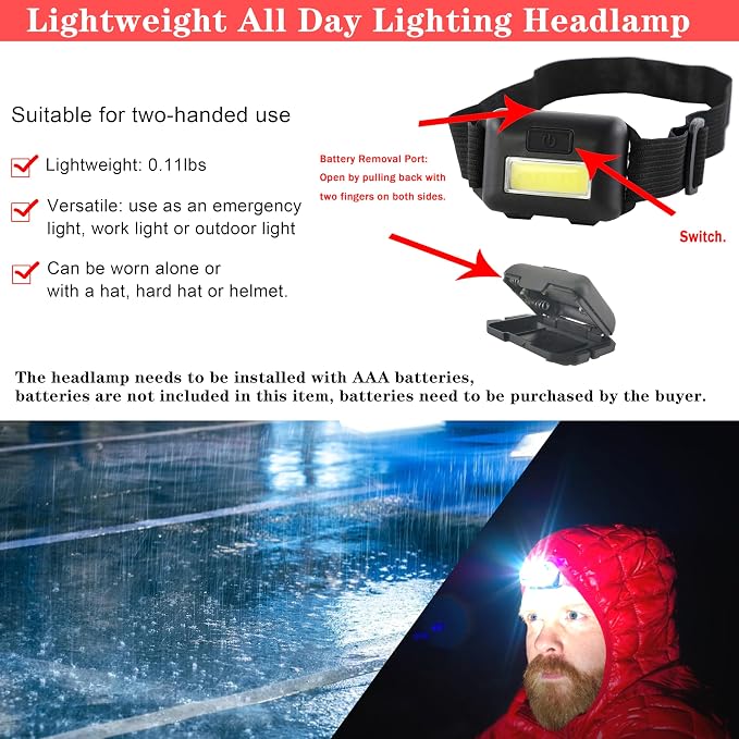 LIANXIN Emergency Roadside Kit for Car Auto Safety Kit with Jumper Cables Headlamp | Gifts for New Drivers with Tow Rope Folding Shovel, Safety Hammer Etc. For Travel, Breakdowns and Emergencies for Men Women
