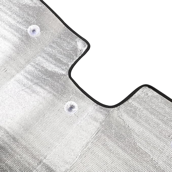 Windshield Sun Shade Compatible with Mercedes-Benz GLC 2022-2025 Foldable Front Windshield Sunshade Protector, Block UV Rays Keep Your Car Cooler
