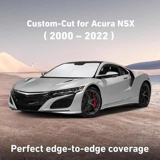 Econour Windshield Sunshade for Acura NSX 2000-2020, 2021, 2022 Sun Visor for Front Window Sun Shade Cover, UV Blocker & Protector, Car Accessories