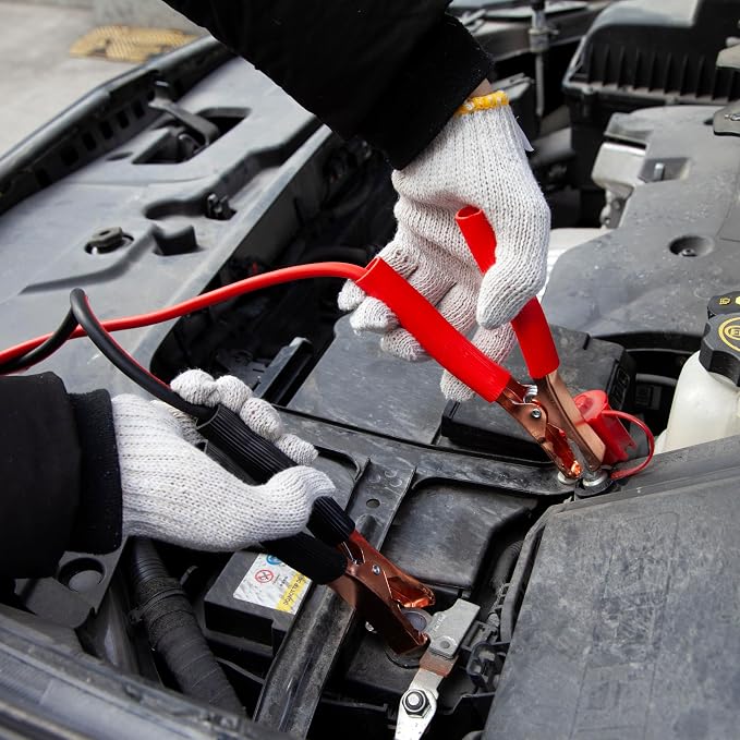 Justin Case Commuter Portable Roadside Emergency Car Kit with Heavy-Duty Jumper Cables & 365-Day Roadside Assistance