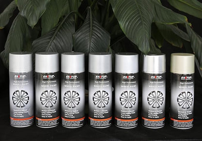 Premium Imitation Silver Plating Metallic Wheel Paint - Brilliant Finish, High Durability, Fade-resistant, Quick Drying Rim Coating
