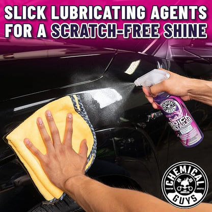 Chemical Guys Synthetic Quick Detailer – High Gloss Quick Detailer Spray, Safe for Cars, Trucks, SUVs, Motorcycles and RVs, Remove Dust, Fingerprints & Smudges, Enhances Shine & Protection, 16 fl oz