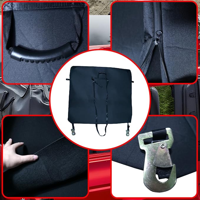 Thickened Hard Top Storage Bag Compatible with Ford Bronco 2021-2025 2/4-Door, Portable Freedom Panel Storage Bag for Front Roof Panel Over First Row Seat