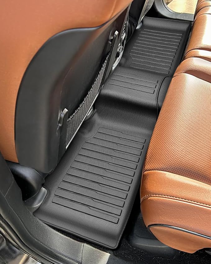Custom Fit 4 Pcs Floor Mats for Dodge Durango 2011-2015 - All-Weather Rubber Mats & Liners, Heavy Duty Car Interior Protection for SUV, Weather-Resistant & Easy to Clean