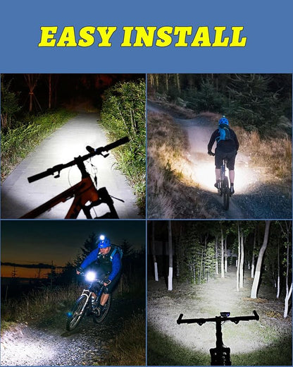 6inch Dirt Bike LED Light Bar for CRF XR RM KX KLX TTR PW SSR CRF110 | 60W Spot Beam Plug-Play Motorcycle Headlight Light Bar Driving Light Off Road Riding LED Headlight Waterproof Bike Headlight