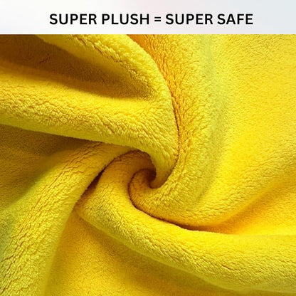 The Pro Stuff® Car Detailing Microfiber Towels - 600 GSM Thick Plush Auto Towels | Super Soft Dual-Sided for Cleaning, Washing, Buffing | Tagless, Scratch-Free, Lint Free Cloth (16"x16") (3)