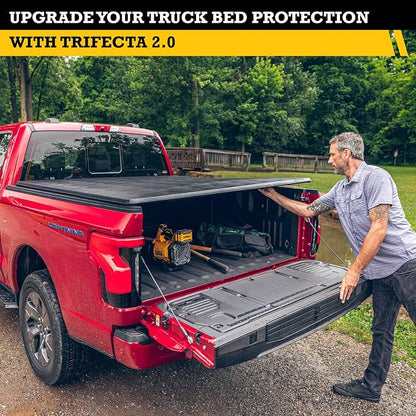 RealTruck Extang Trifecta 2.0 Soft Folding Truck Bed Tonneau Cover | 92430 | Fits 2009 - 2018, 19'-24' Classic Body 1500 Dodge Ram 1500/2500/3500 6' 4" Bed (76.3")