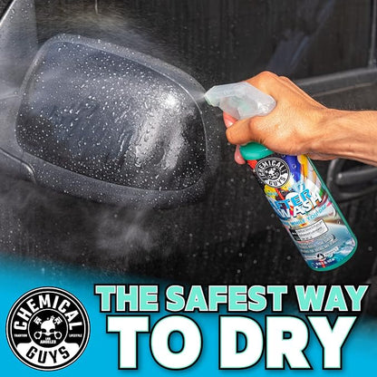 Chemical Guys Best Car Wash Bucket Kit for Two-Bucket Method with Soap, Wash Mitts, Towels, and Dirt Trap - 11 Item Kit - 11 Piece Weekly Wash Kit with Bucket, Mitts, and Dirt Trap