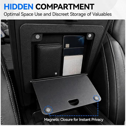 ELECFRESH 4PCS Center Console Organizer Tray for 2023-2026 Honda Pilot 2024-2026 Honda Ridgeline&Passport Accessories, Armrest Storage Box and Divider, Hidden Storage Box and Cup Holder
