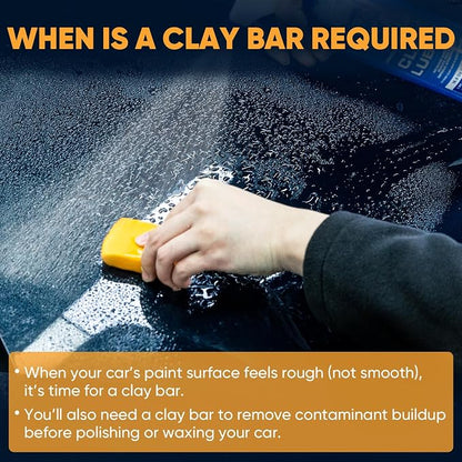 TEAWOO Car Clay Bar 4 Pack 400g, Premium No Scratch Magic Clay for Car Wash, Auto Detailing Cleaner for Auto, SUV, RV, Truck & Glass