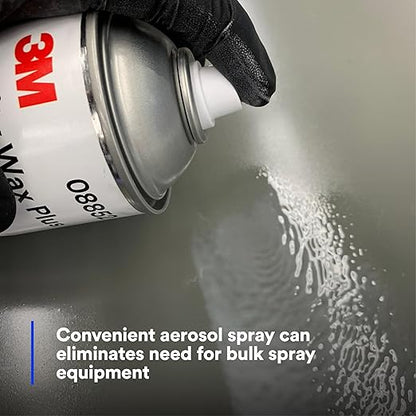 3M Cavity Wax Plus Aerosol Spray, 08852, 18 fl oz, Self-Healing, Corrosion Protection, Non-Hardening, Chipping, Peeling, Cracking