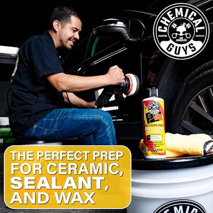 Chemical Guys P4 Precision Paint Perfection Polish - Scratch Remover & Swirl Remover for Cars, Trucks, Motorcycles, & SUVs, Fixes Paint Imperfections & Towel Marks, Restores Gloss & Clarity, 16 oz
