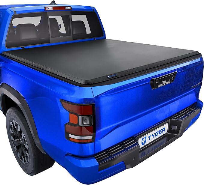 Tyger Auto T3 Soft Tri-fold Truck Bed Tonneau Cover Compatible with 2022-2026 Nissan Frontier | 6' (73") Bed | TG-BC3N1058
