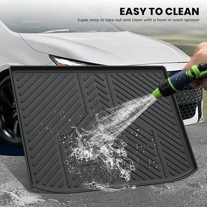 LASFIT Cargo Trunk Mat for 2019-2026 Toyota Corolla Hatchback & 2023-2026 GR Corolla, All Weather TPE Custom Fit Trunk Mat Trunk Liner Trunk Tray Cargo Liner Cargo Tray, Black