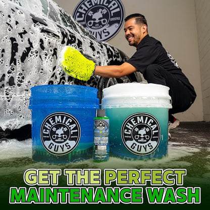 Chemical Guys CWS_110_16 Honeydew Snow Foam Car Wash Soap (Works with Foam Cannons, Foam Guns or Bucket Washes) Safe for Cars, Trucks, Motorcycles, RVs & More, 16 fl oz, Honeydew Scent