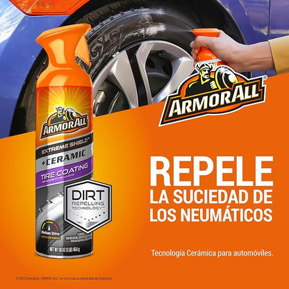 Armor All Armored AUTO Group Sales INC 19401 Extreme Shield Ceramic Tire Cleaner, Protectant, 16-oz. - Quantity 1