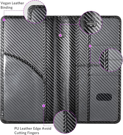 CoBak Car Registration and Insurance Holder - Vehicle Glove Box Car Organizer,Auto Truck Comparment Accessories Case with Magnetic Closure for Driver License,Cards
