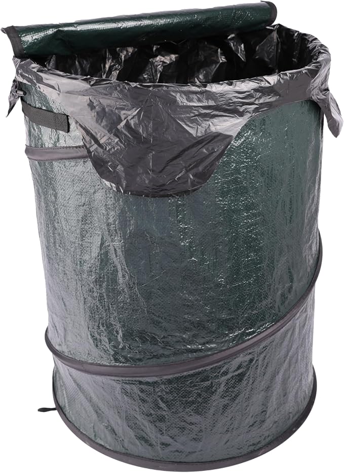 Coghlan's Pop-Up Lightweight Trash & Recycle Can – Collapsible Dual-Purpose Bin for Camping, RV, and Travel – Durable, Compact, and Easy to Store – 29.5 Gallon