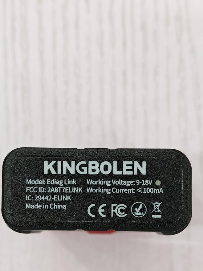 KINGBOLEN Ediag Link OBD2 Scanner Bluetooth,All System Bidirectional Scan Tool for iOS & Android,10+ Hot Reset Functions, Code Reader for Cars and Trucks,CANFD Protocol,FCA AutoAuth,1 Year Free Update
