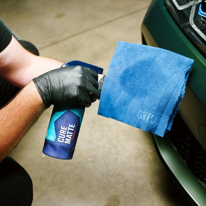 GYEON Cure Matte Redefined Hydrophobic Ceramic Spray Sealant for Matte Paint Vinyl PPF Vehicles with Silica Protection and Water Beading Long‑Lasting Matte Finish
