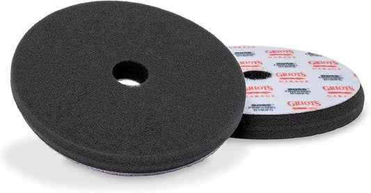 Griot's Garage BOSS 5.5” Finishing Foam Pads for Car Polishing and Detailing, Buffing Pads for Light Scratch Removal, Auto Wax, and Sealant Application, Set of 2