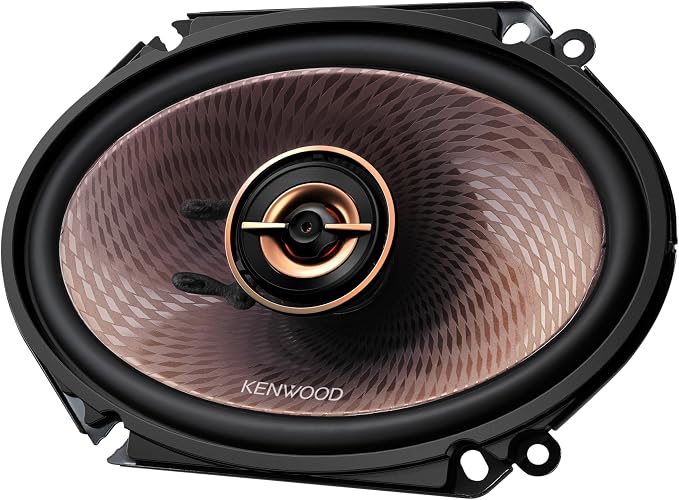 Kenwood KFC-693 6" x 9" 5-Way Concert Series Car Speakers – 650W Peak Power, Polypropylene Woofer Cone, Balanced Dome Tweeter, Acoustic Sound Harmonizer