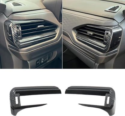 Interior Trim for Subaru Forester 2025 2026 Carbon Fiber Gear Shift Panel with Steering Wheel Trim