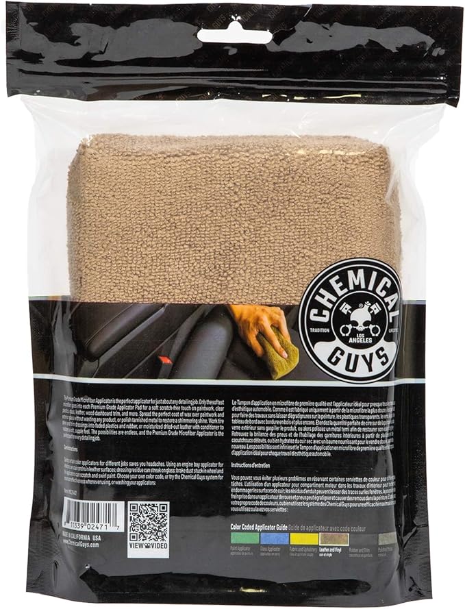 Workhorse Premium Microfiber Applicator, Tan
