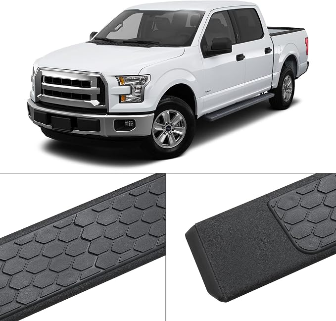 COMNOVA 6.5 inches Running Boards Compatible with 2019-2026 Chevy Silverado/GMC Sierra 1500, 2020-2026 Silverado/Sierra 2500hd 3500hd Crew Cab(Exclude 19 1500 Ld), Silverado Running Boards Step Bar.