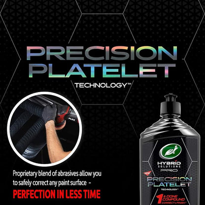 Turtle Wax 53706 Hybrid Solutions Pro 1 & Done Car Polish Compound 16.2 fl oz (473 ml)