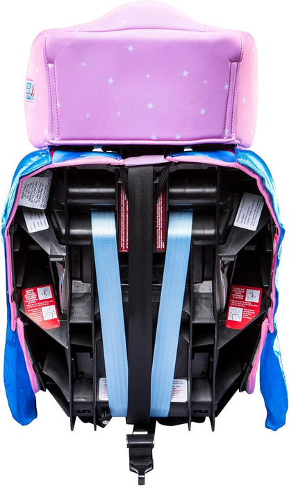 KidsEmbrace 2-in-1 Car Seat | Forward-Facing Harness (26.5–65 lbs) & Booster Mode (40–100 lbs) | Latch | Premium Fit with Multi-Position Headrest, Harness & Recline