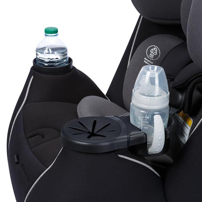 Maxi-Cosi Pria Max+ All-in-One Baby Convertible Car Seat, Rear Facing, Forward Facing Car Seat, Toddler Booster, Easy Latch Install, Magnetic Buckle, Adjustable Harness, Cup Holders, Sea Shadow