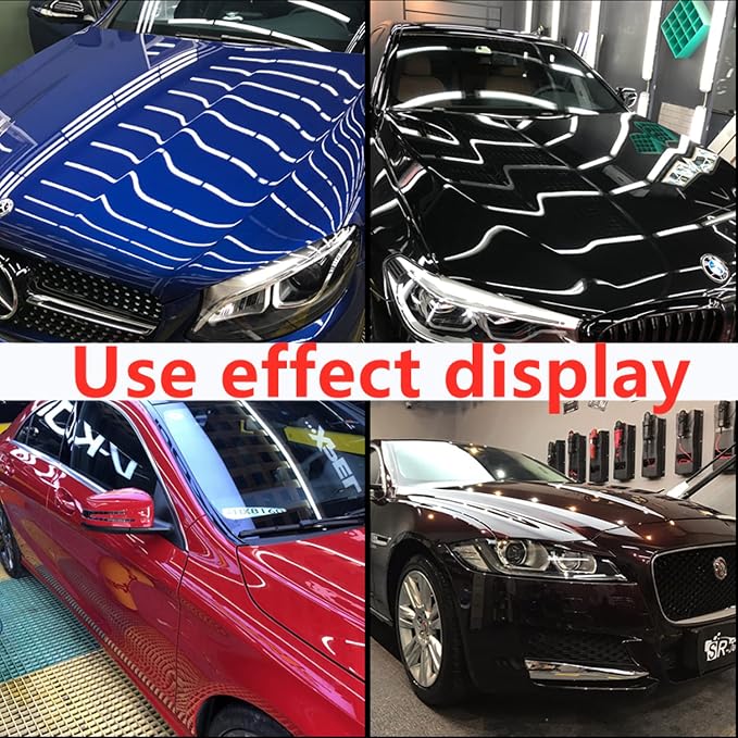 12H Nano Ceramic Coating for Cars Automobile Wax Better than 9H 10H Hardness 30ml 3bottle suit High Gloss Hydrophobicty Anti Scratch Car Paint Protection Kit Last for 3 Years Protection UV