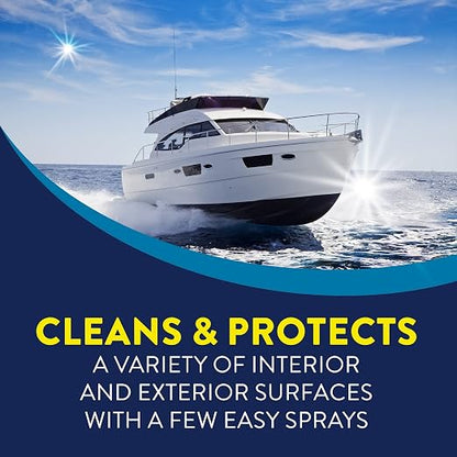 Protectant Spray, Provides Sun Protection for Cars, Boats, RVs, Vinyl, Tires and Outdoor Furniture, 32 Fl Oz Spray Bottle