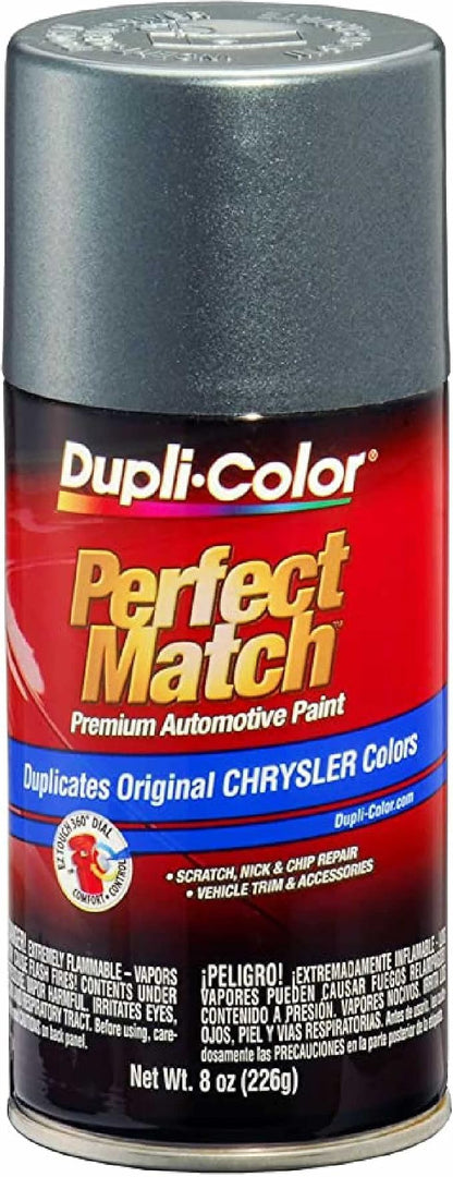 Dupli-Color EBCC04287 Perfect Match Automotive Spray Paint – Chrysler Magnesium Pearl, PPK/BPK – 8 oz. Aerosol Can