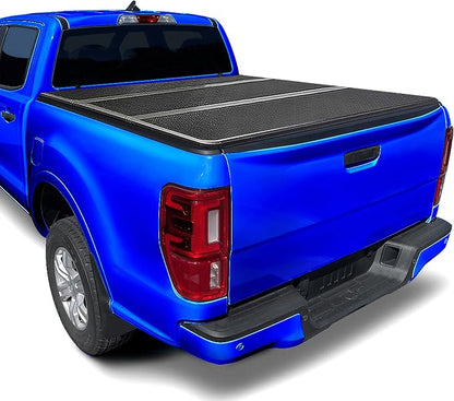 Tyger Auto T5 Tri-Fold Alloy Hardtop Truck Bed Tonneau Cover Compatible with 2024-2025 Ford Ranger | Fleetside 5' (61") Bed | TG-BC5F1022