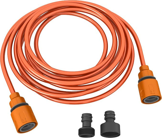 Spot Free Car Wash Rinse System Extra Water Tubing Hose Tube and Connector Pack, 50 Ft x 8 mm