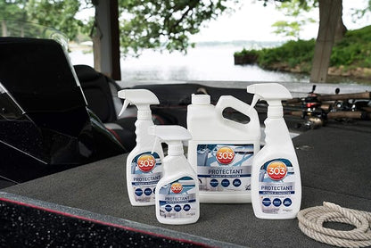 303 Marine Aerospace Protectant – UV Protection – Repels Dust, Dirt, & Staining – Smooth Matte Finish – Restores Like-New Appearance – 32 Fl. Oz. (30306-6PK)