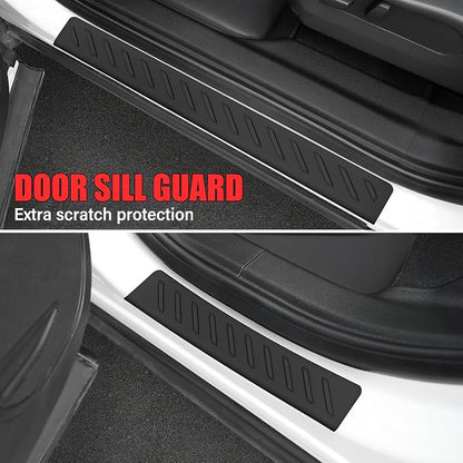 Floor Mats for 2020-2025 Nissan Sentra with Cargo Liner All Weather TPE Protection Floor Liners Full Set with Trunk Mat for 2025 Nissan Sentra Accessories