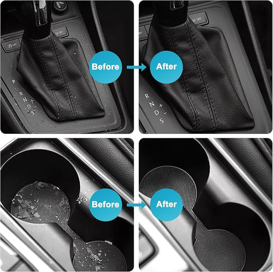 FiveJoy Car Cleaning Gels, 4-Pack Universal Auto Detailing Tools Car Interior Cleaner Putty, Dust Cleaning Mud for PC Tablet Laptop Keyboard, Camera, Printers, Calculator - 320g (2.8oz/pcs)