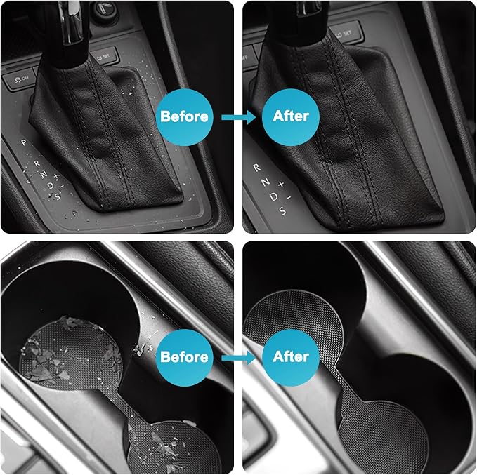 FiveJoy Car Cleaning Gel Universal Cleaning Putty for Car Interior, Reusable Auto Cleaning Slime Car Cleaning Supplies for Car Vent, Keyboard Cleaner Pink 3Pack