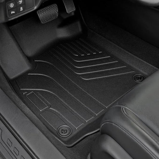 Floor Mats for Honda Accord 2018-2022, All Weather Floor Mats Trunk Cargo Liner and Door Sill Guards Accessories, Full Coverage Set