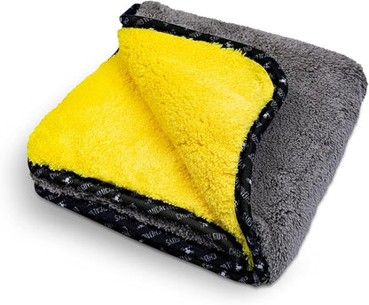 Chemical Guys MIC_1001 Microfiber Max 2-Faced Soft Touch Towel for Auto, Home, Kids, Pets & More (16 in. x 16 in.)