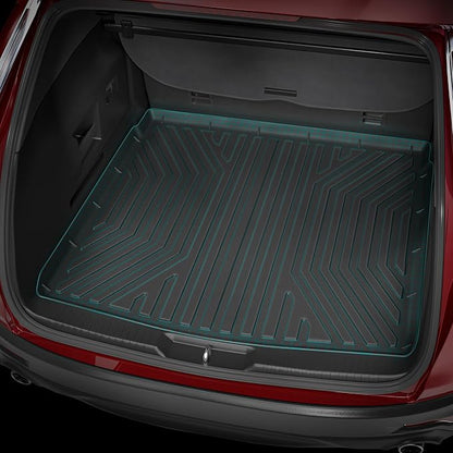 OEDRO Cargo Liner Fit for 2010-2024 Toyota 4Runner Cargo Mats 5 Seats (No 3rd Seat or No Sliding Cargo Deck), All Weather Protection Custom Fit 4Runner Cargo Trunk Liners
