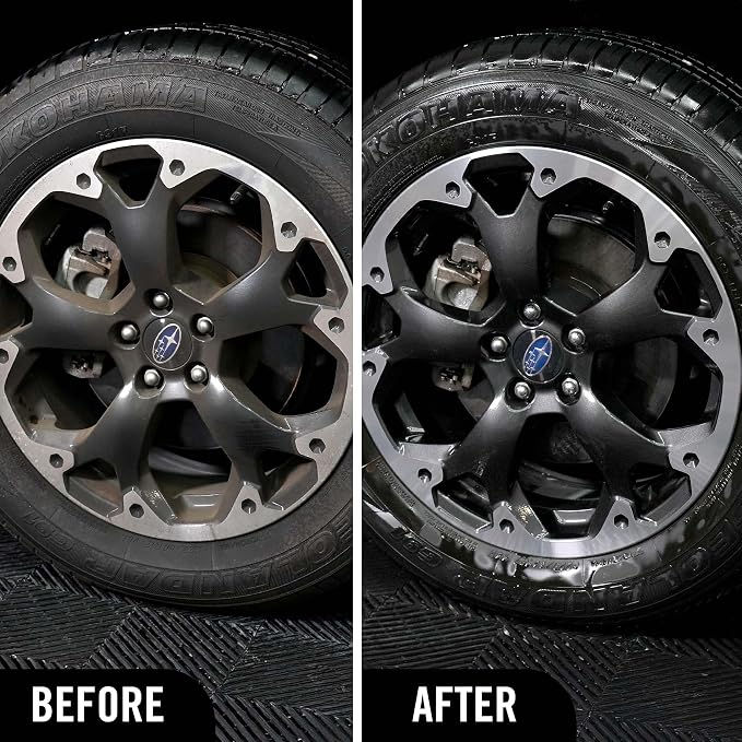 Turtle Wax Hybrid Solutions Hyper Foam Wheel and Tire Cleaner, High-Foaming Formula, Removes Dirt, Iron & Brake Dust, Perfect Prep for Tire Shine, Safe for All Wheels, 23 oz (Pack of 1)