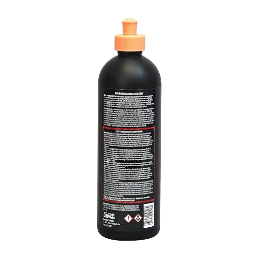 Malco EPIC Medium-Duty Car Polishing Compound – Best Minor Scratch Remover | All-in-One Compound for Polishing Car Paint | Dust-Free, Swirl-Free Finish | Removes P2500 Sand Scratches | 16 Oz. (109116)