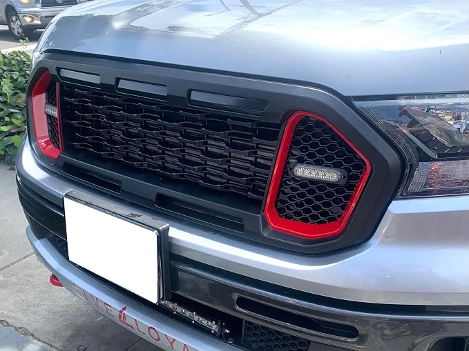 iJDMTOY Super Slim Flush Mount 6-LED Daytime Running Light/Auxiliary Driving Lighting Kit Compatible with Truck SUV Grille or Bumper Mount, Xenon White