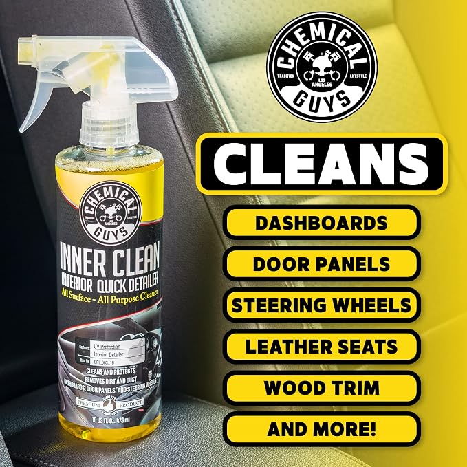 Chemical Guys SPI_663 InnerClean Interior Quick Detailer and Protectant, 1 Gal